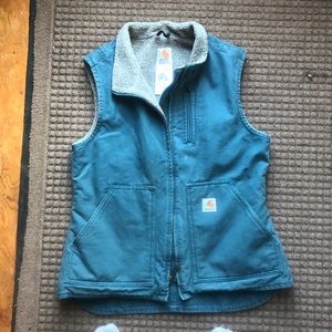 Blue carhartt vest